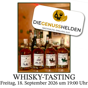 WHISKY-Tasting am 18.09.2026  um 19:00 Uhr in Baesweiler