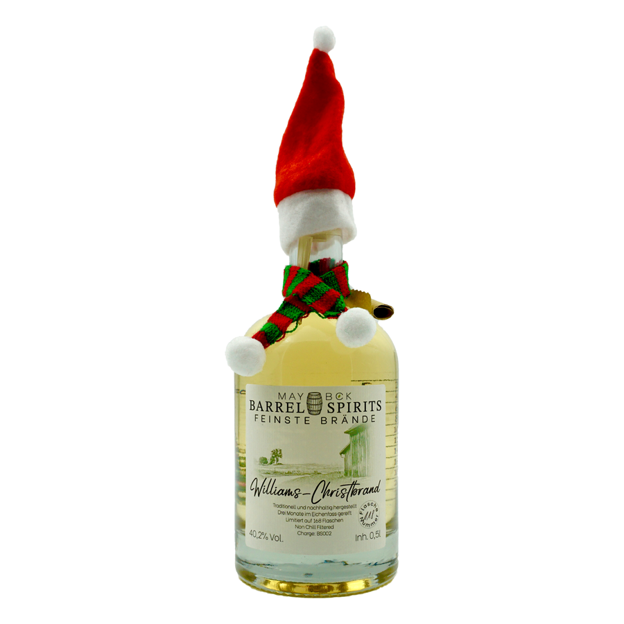"Adventskalender" - Williams-Christbirnenbrand aus dem Eichenfass